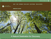 Tablet Screenshot of discoverycenter.net
